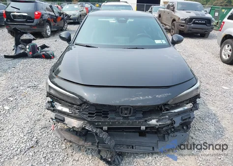 2025 Honda Civic Sport из США, поврежденный, VIN 2HGFE2F52SH557910